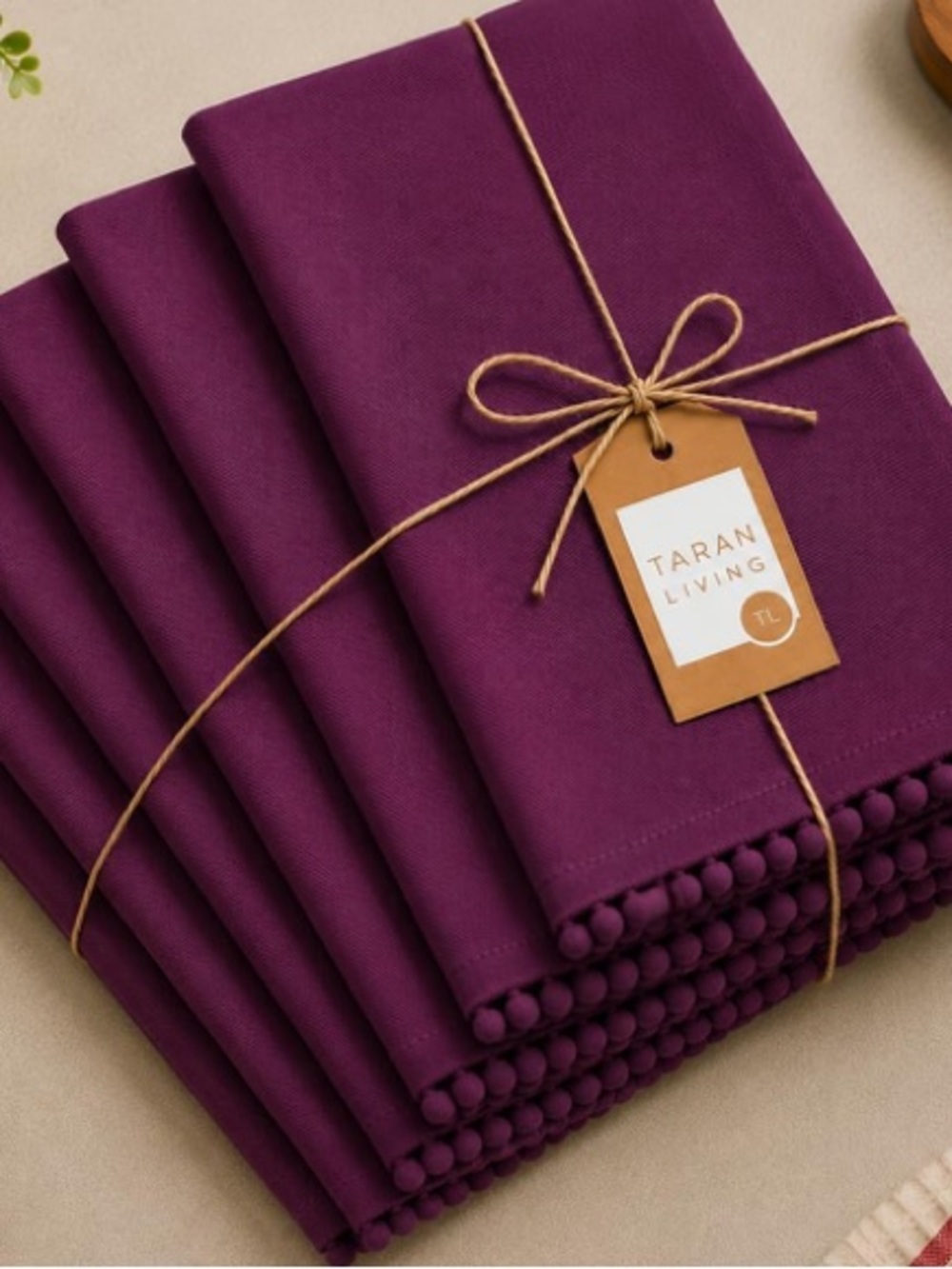 100% cotton Taran Living Kitchen Towel Set of 6